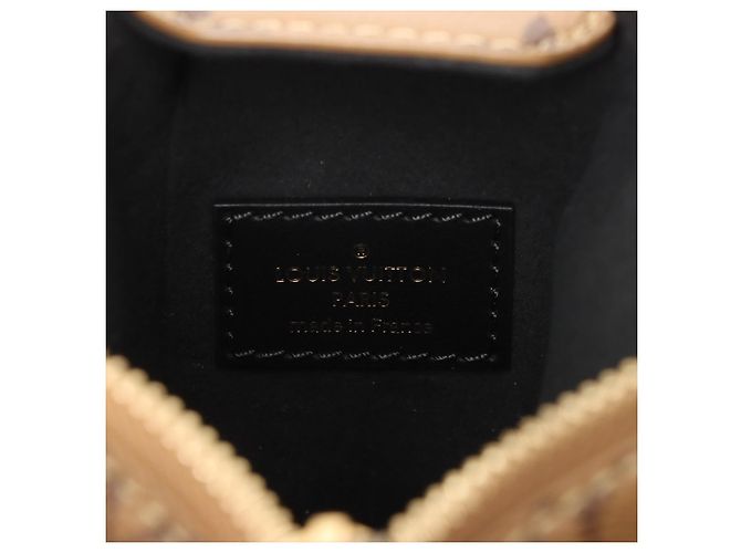 Louis Vuitton Side Trunk PM Canvas Shoulder Bag Monogram Reverse Black - view 9