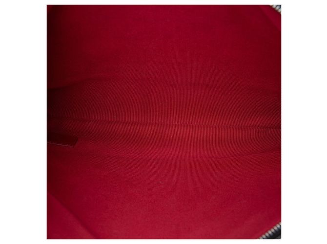 Clutch Chanel Gabrielle O Case Large in Vitello Invecchiato Nero - vista 4