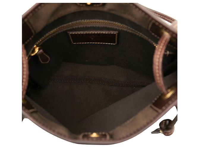 Prada Canvas Canapa Logo Crossbody braun - Ansicht 4