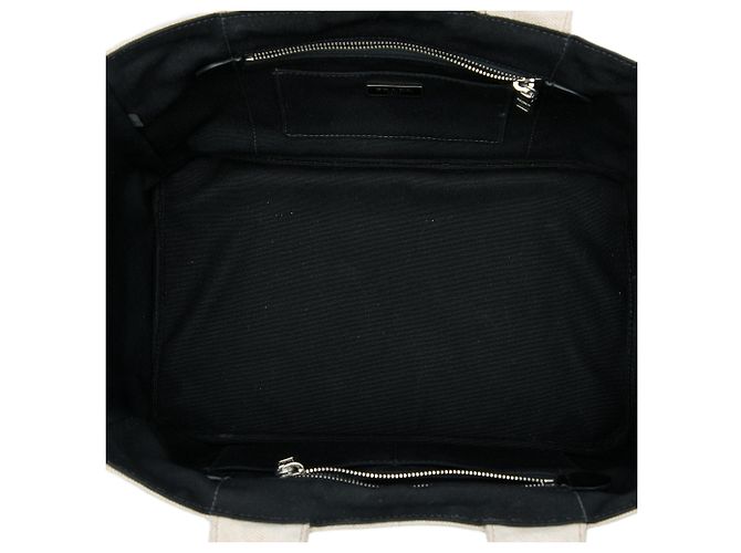Borsa Tote Prada in tela Canapa Mistolino marrone - vista 4