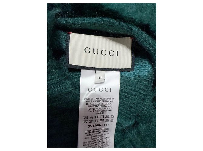 Gucci Strickjacke aus Wolle und Mohair Mehrfarben - Ansicht 5