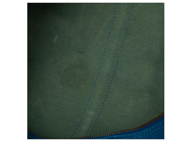 Borsa da viaggio Louis Vuitton Epi Keepall 55 Blu - vista 7