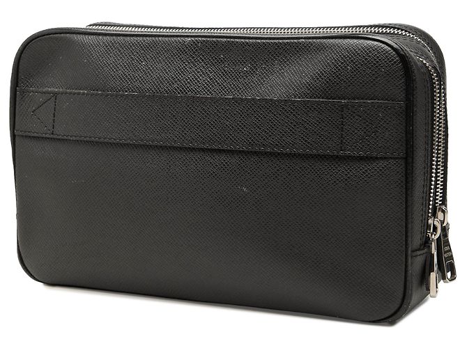 Borsa a pochette Louis Vuitton Taiga Kasai Nera Nero - vista 2