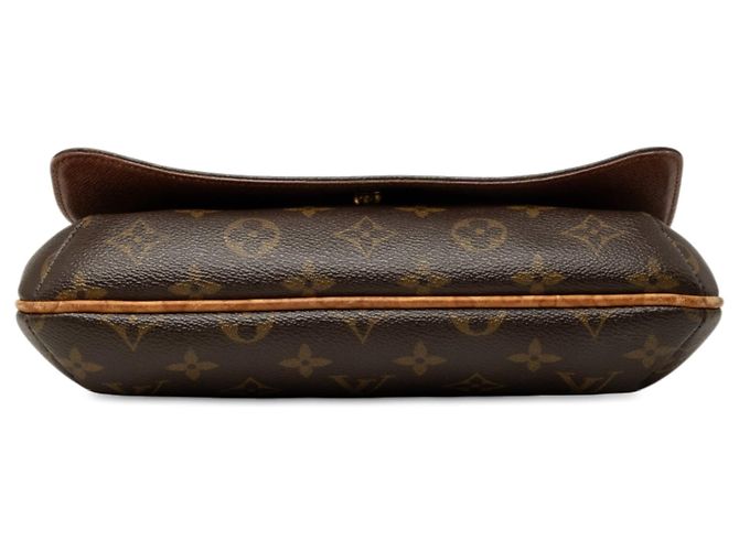 Borsa a tracolla Louis Vuitton Monogram Musette Tango marrone con tracolla lunga - vista 3
