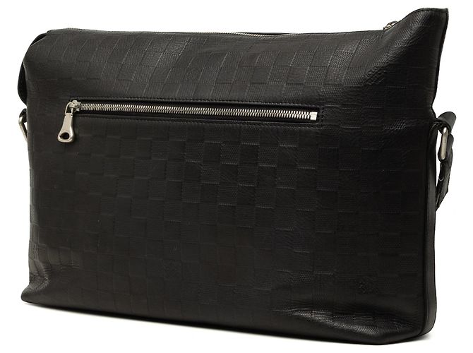 Louis Vuitton Damier Infini Discovery Messenger MM Crossbody Bag Schwarz - Ansicht 2