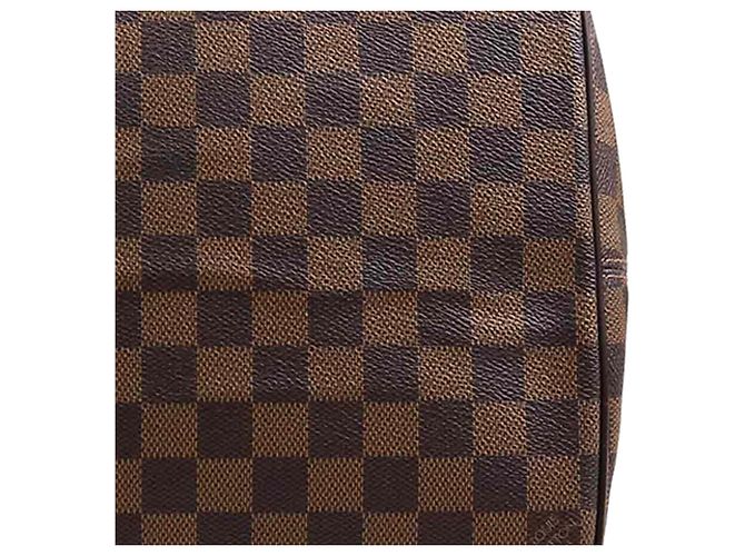 Borsa Tote Louis Vuitton Damier Ebene Saleya GM marrone - vista 8