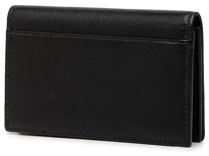 Portacarte Prada Saffiano Nero - vista 2