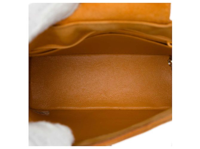 Borsa Chanel CC in camoscio marrone - vista 4