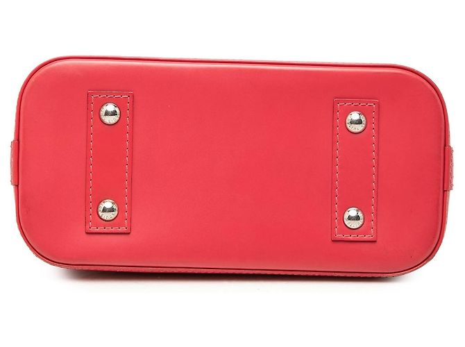 Borsa Satchel Louis Vuitton Epi Alma BB Rossa Rosso - vista 3