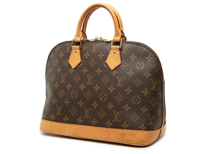 Borsa a mano Louis Vuitton Monogram Alma PM Marrone - vista 2