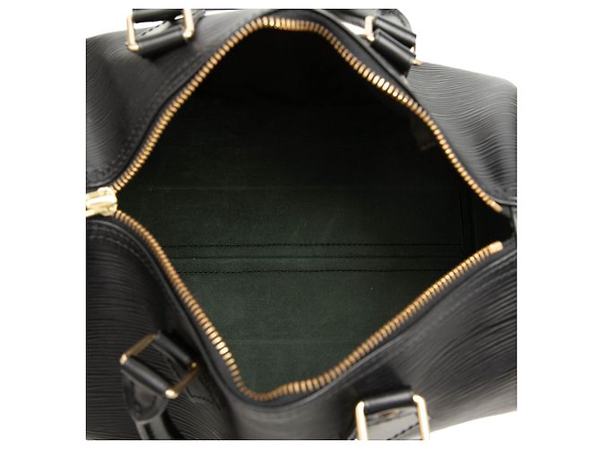 Borsa Boston Louis Vuitton Epi Speedy 25 Nera Nero - vista 4