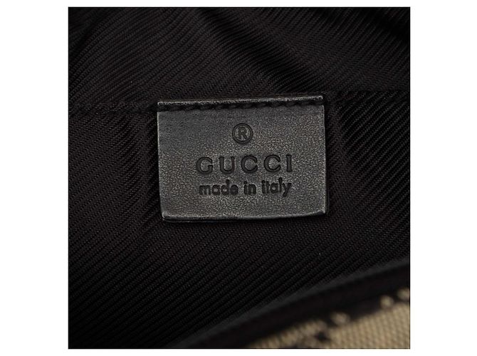 Borsa a tracolla Gucci GG Canvas beige - vista 5
