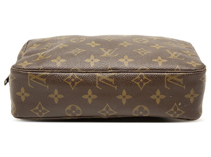 Borsa a Clutch Louis Vuitton Monogram Trousse Toilette 23 Marrone - vista 3