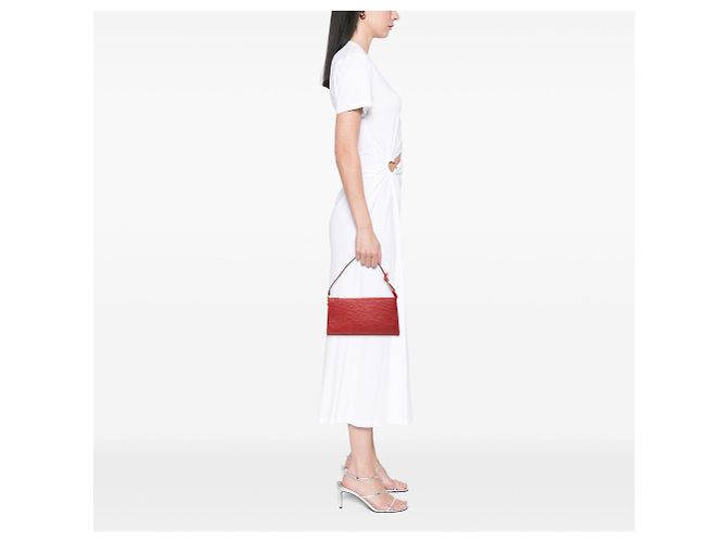 Borsa a tracolla Louis Vuitton Epi Pochette Accessoires rossa Rosso - vista 6