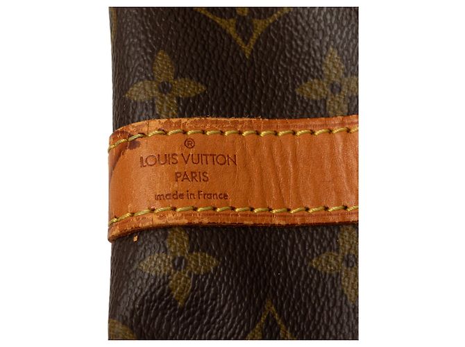 Borsa da viaggio Louis Vuitton Monogram Keepall Bandouliere 60 Marrone - vista 5
