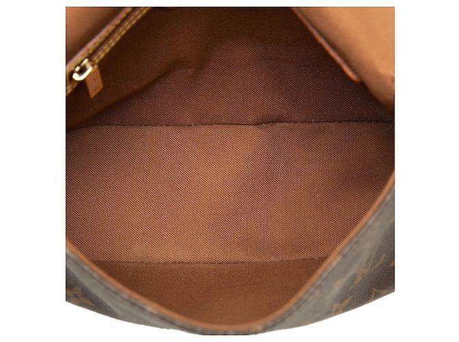 Borsa a tracolla Mini Looping Monogram Louis Vuitton Marrone - vista 4