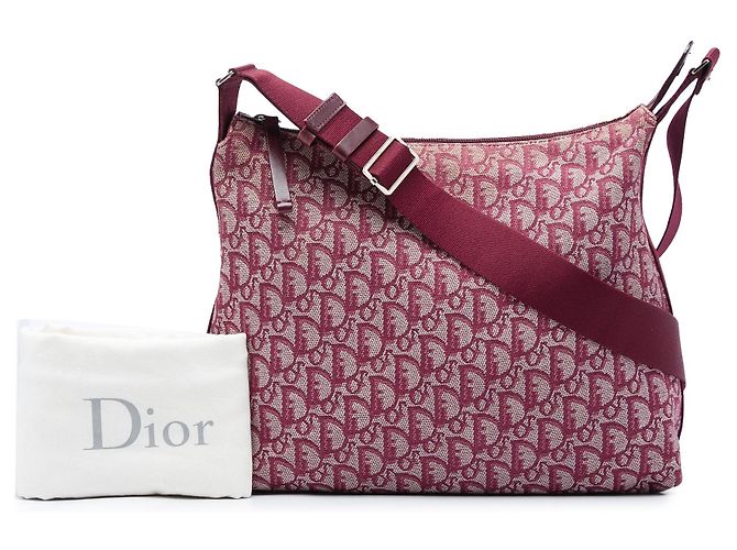Autre Marque Borsa a tracolla Diorissimo Trotter Canvas rossa Dior Rosso - vista 8