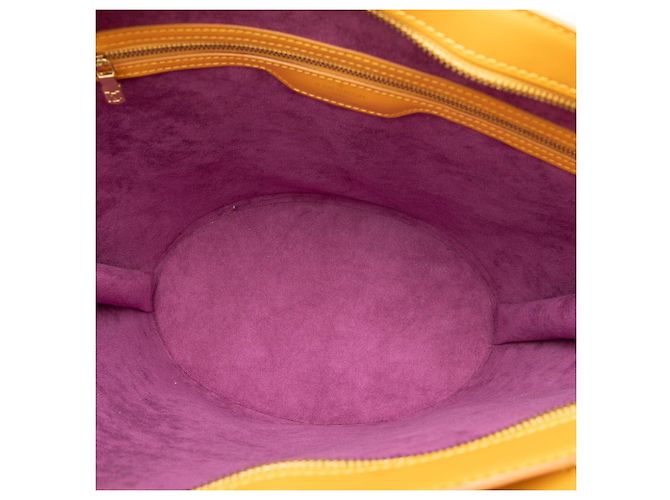 Borsa a tracolla Louis Vuitton Epi Saint Jacques PM con tracolla lunga, Giallo - vista 4