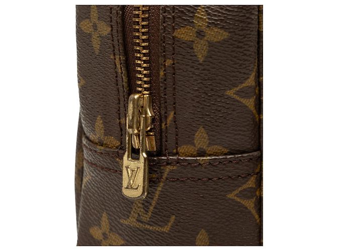 Borsa a Clutch Louis Vuitton Monogram Trousse Toilette 28 Marrone - vista 6