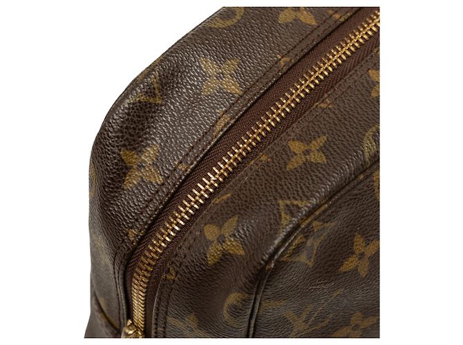 Borsa a Clutch Louis Vuitton Monogram Trousse Toilette 28 Marrone - vista 7