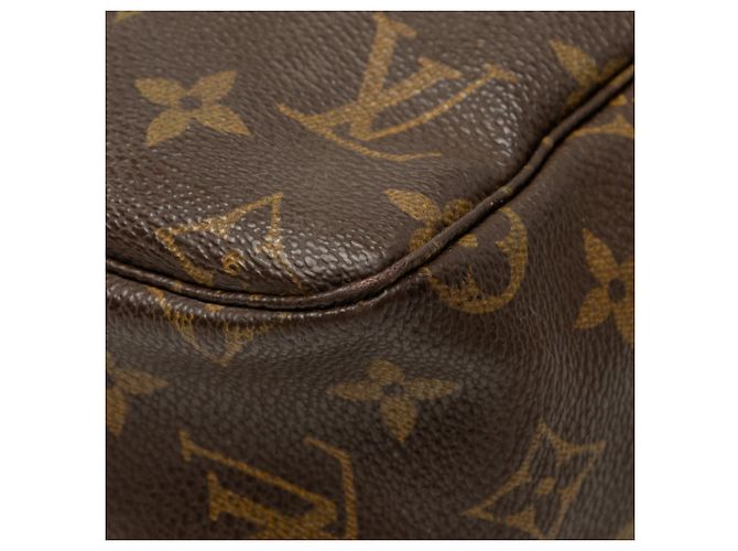 Borsa a Clutch Louis Vuitton Monogram Trousse Toilette 28 Marrone - vista 8
