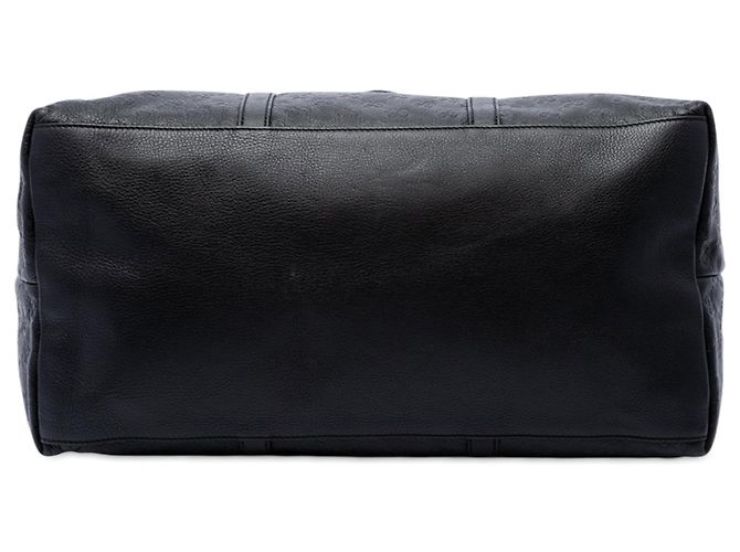 Borsa da viaggio Weekender Gucci Guccissima nera Nero - vista 3