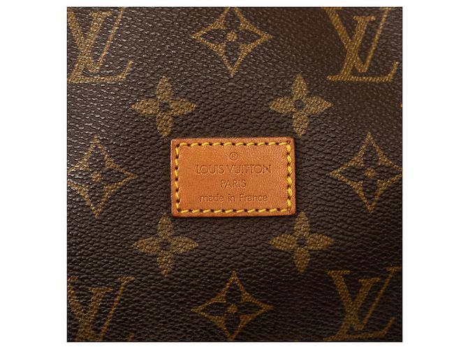 Borsa a tracolla Louis Vuitton Monogram Saumur 25 Marrone - vista 5