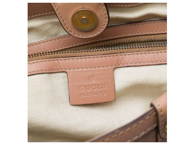 Borsa Tote Gucci Guccissima Scarlett marrone - vista 5