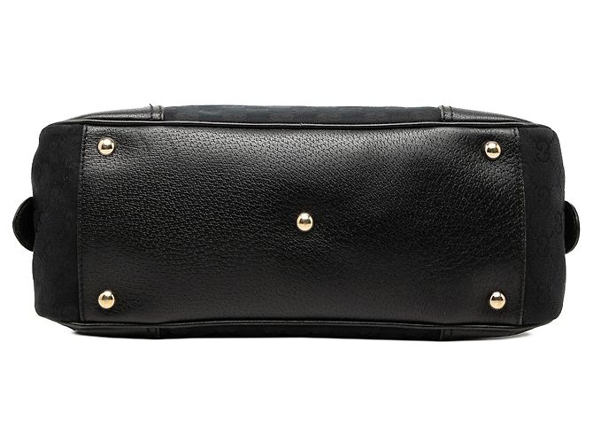 Bolso de hombro Gucci GG Canvas Web Princy Negro - vista 3