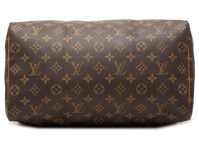 Borsa Boston Louis Vuitton Monogram Speedy 35 Marrone - vista 3