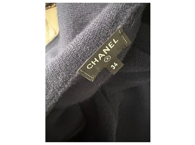 Malha de cashmere Chanel Multicor - vista 4