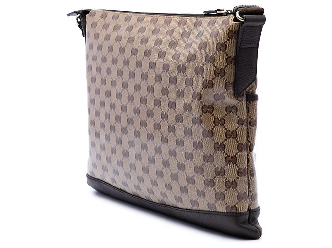 Borsa a tracolla Gucci GG Crystal beige - vista 2