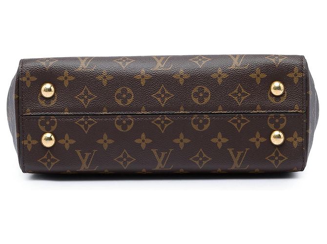 Borsa Louis Vuitton Monogram Cluny MM Marrone - vista 3