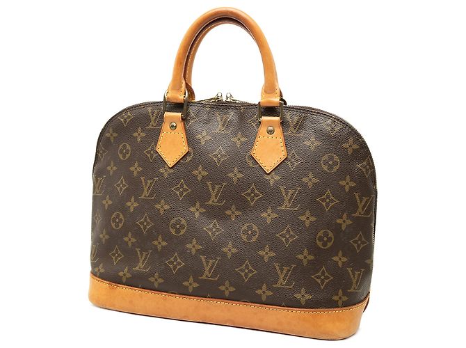 Borsa a mano Louis Vuitton Monogram Alma PM Marrone - vista 2