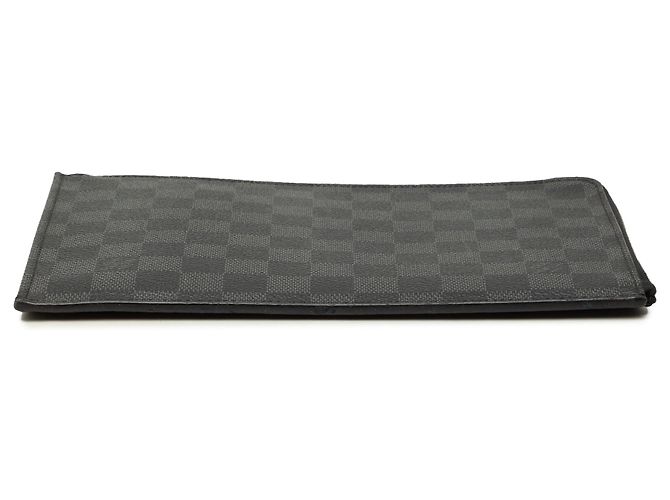 Borsa a pochette Louis Vuitton Damier Graphite Pochette Jour PM nera Nero - vista 3