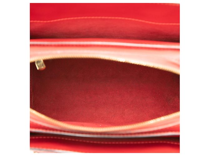 Borsa Louis Vuitton Epi Pont Neuf rossa Rosso - vista 4