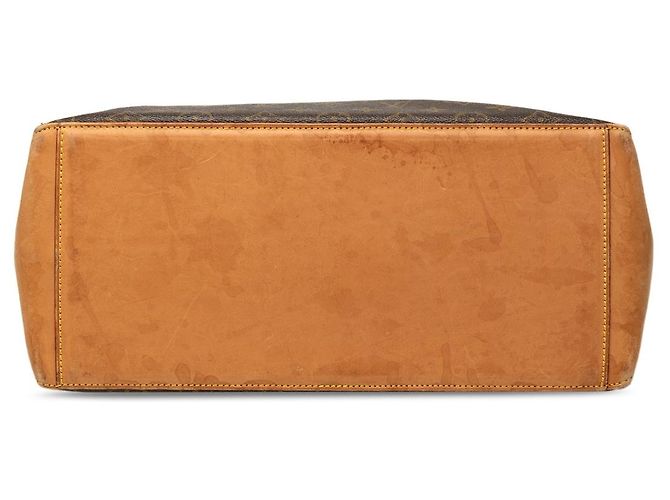 Borsa Tote Louis Vuitton Monogram Cabas Mezzo Marrone - vista 3
