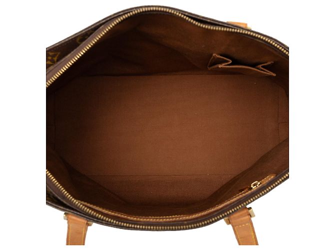 Borsa Tote Louis Vuitton Monogram Cabas Mezzo Marrone - vista 4
