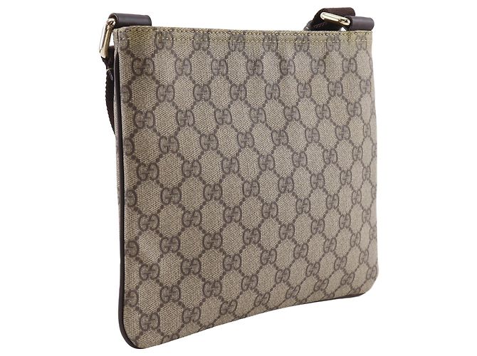 Borsa a tracolla Gucci GG Supreme Beige - vista 3
