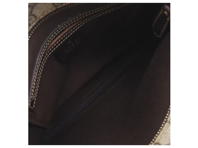 Borsa a tracolla Gucci GG Supreme Beige - vista 4