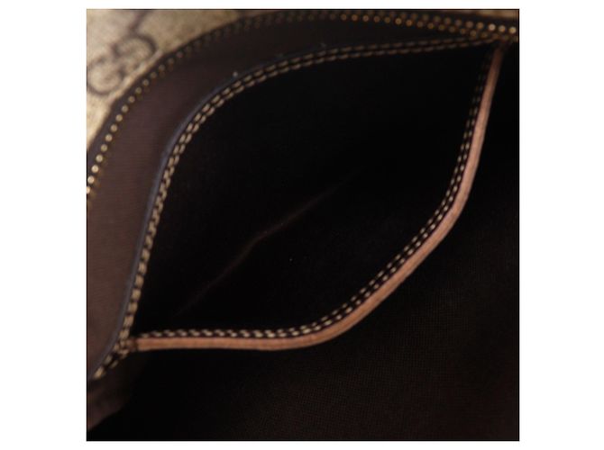 Borsa a tracolla Gucci GG Supreme Beige - vista 5