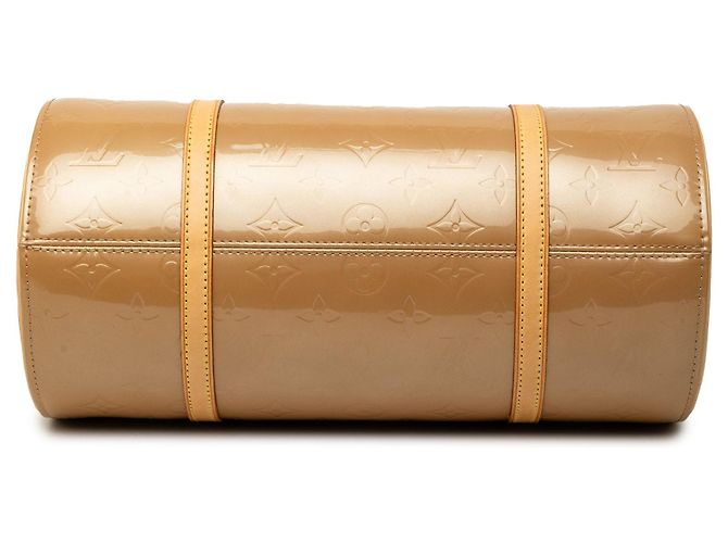 Borsa Louis Vuitton Monogram Vernis Bedford Beige - vista 3
