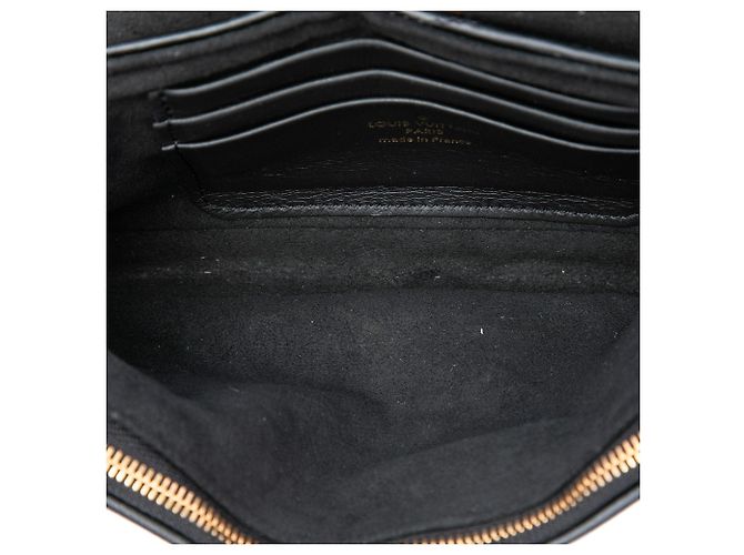 Borsa a tracolla Pochette Louis Vuitton New Wave con catena, Nera Nero - vista 4
