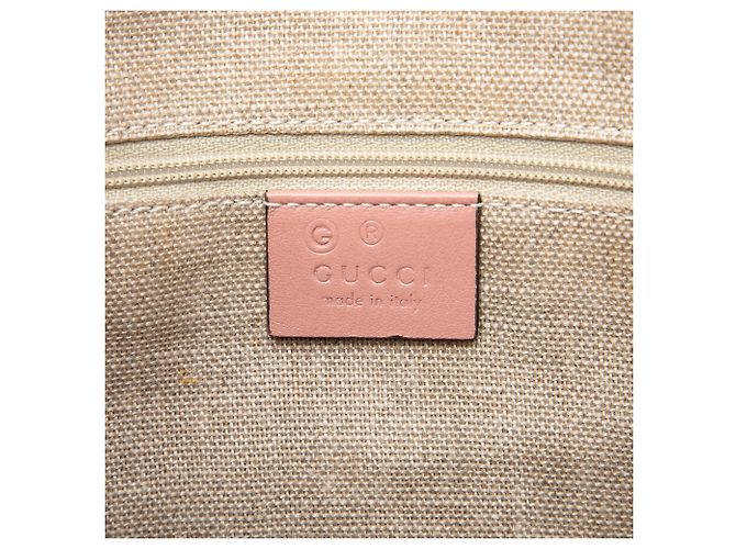 Borsa a tracolla Gucci Bree Large Microguccissima Rosa - vista 5