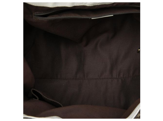 Borsa a tracolla Gucci GG Canvas Abbey D Ring Beige - vista 4