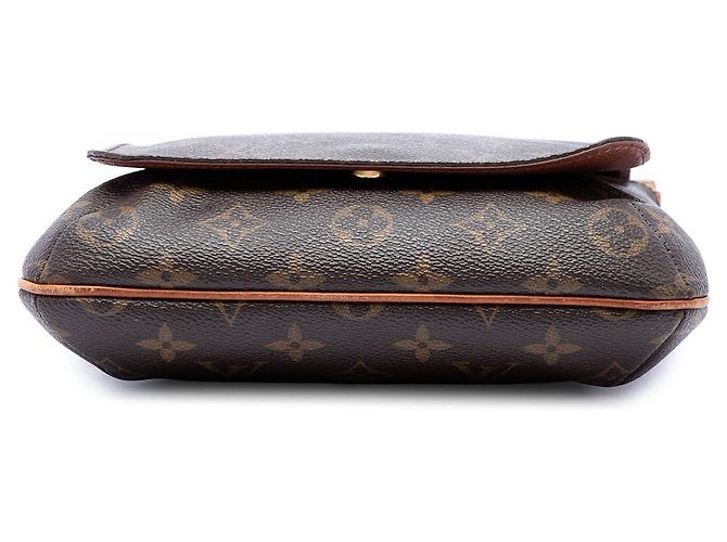 Borsa a tracolla Louis Vuitton Monogram Musette Salsa PM marrone con tracolla corta - vista 3
