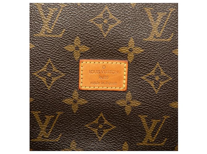 Borsa a tracolla Louis Vuitton Monogram Saumur 30 Marrone - vista 5