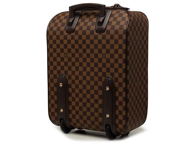 Borsa da viaggio Louis Vuitton Damier Ebene Pegase 45 Marrone - vista 2