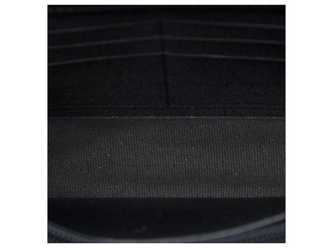 Borsa a tracolla Chanel Wallet on Chain in lambskin nero con matelassé chevron invertito - vista 4