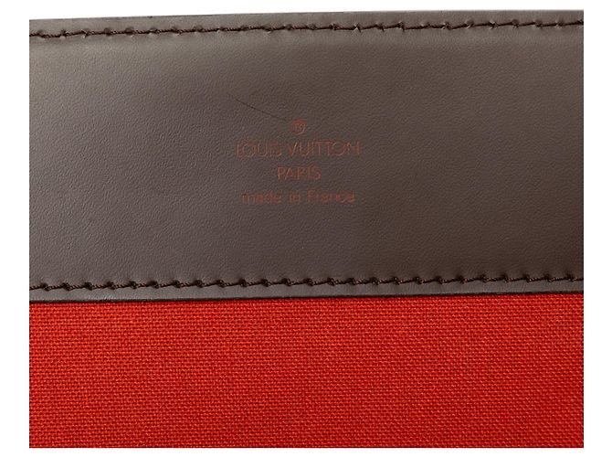 Borsa Satchel Louis Vuitton Damier Ebene Broadway Marrone - vista 5